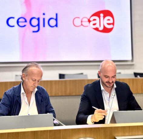 Cegid y CEAJE firman un acuerdo de colaboración para impulsar la digitalización entre los jóvenes emprendedores
