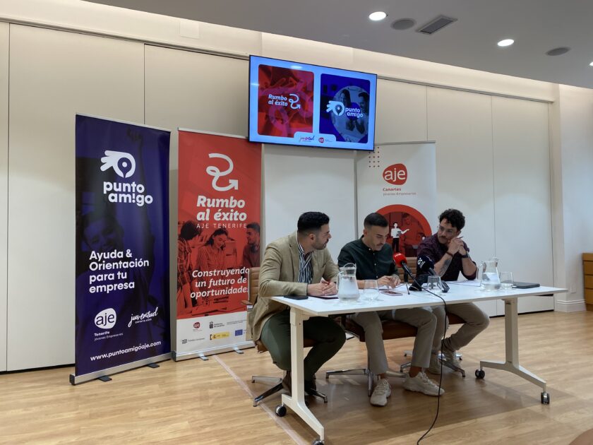 Juventud del Gobierno de Canarias y AJE apuestan por el futuro laboral y emprendedor de la juventud canaria