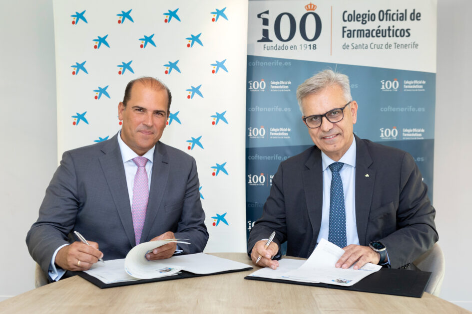 CaixaBank y el Colegio de Farmacéuticos de Santa Cruz de Tenerife renuevan su colaboración con una propuesta mejorada para el sector