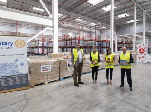 SPAR Gran Canaria y Rotary Club recogen más de  5.400 kilos de desayunos solidarios para los comedores de Cáritas