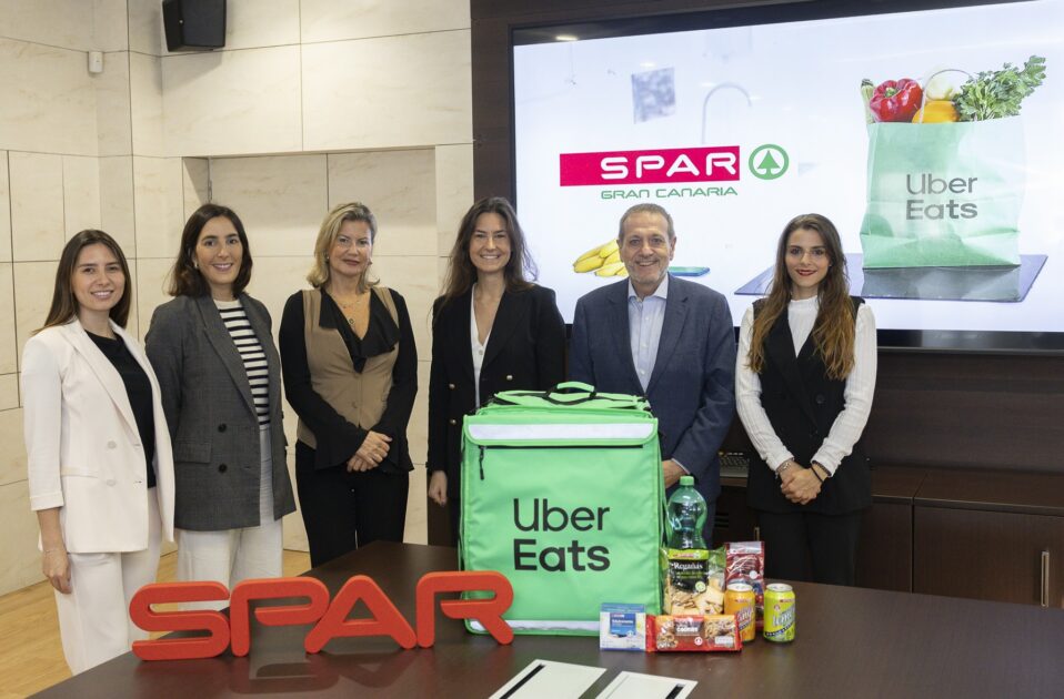 SPAR Gran Canaria y Uber Eats refuerzan su alianza  para mantener el servicio de venta online con entrega inmediata