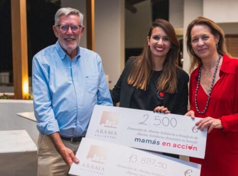 La ONG Mamás en Acción recauda más de 16.000 euros para iniciar su labor en Tenerife gracias a la colaboración de Abama Solidaria