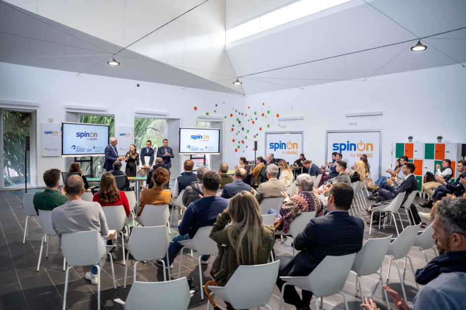 Ocho proyectos de spin-offs de la ULPGC presentan sus proyectos innovadores y optan a los Premios al Modelo de Negocio en el Demo Day de spinOn