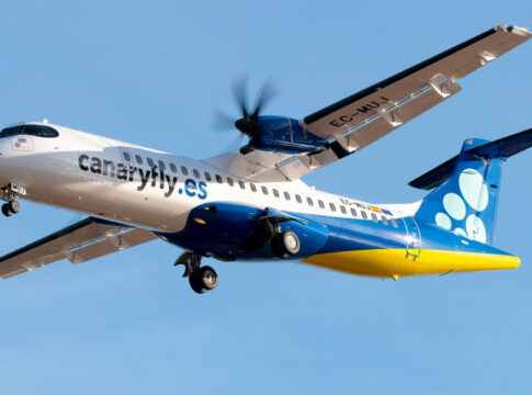 Canaryfly continúa la modernización de la imagen de su flota con un diseño que refuerza su compromiso con las Islas Canarias