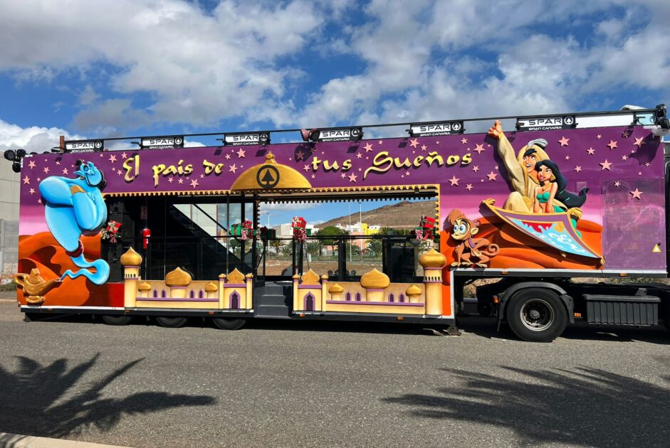 Los Frutis y la familia SPAR animarán la cabalgata de reyes de la capital grancanaria
