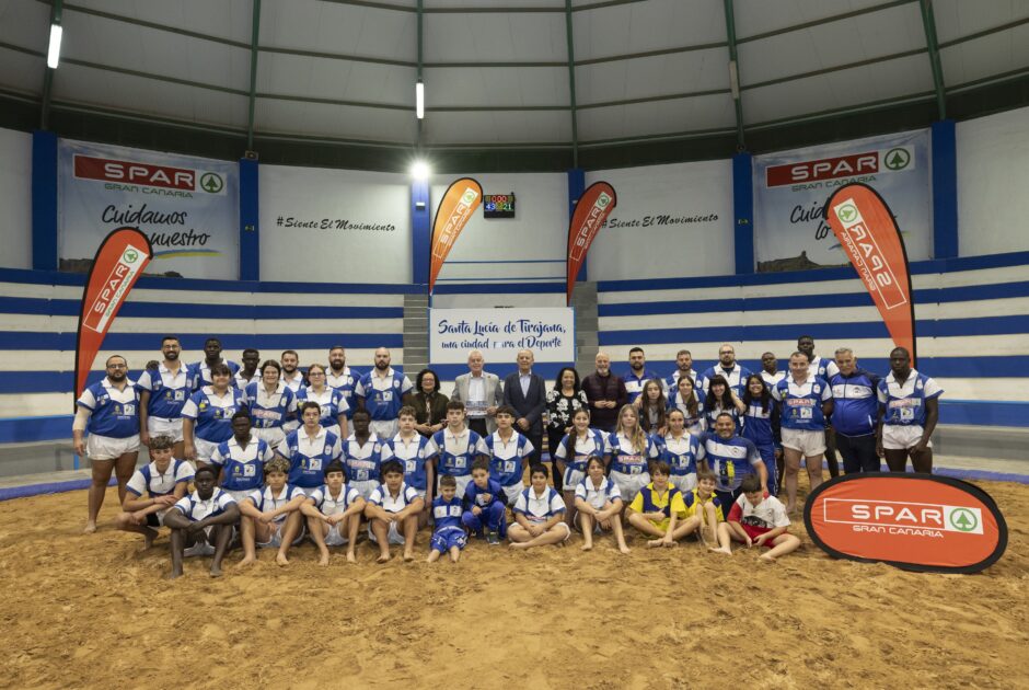 SPAR Gran Canaria renueva su patrocinio al Club de Lucha Unión Sardina