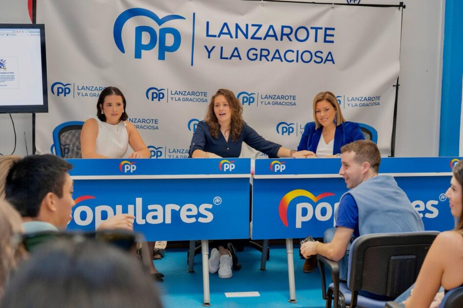 Nuevas Generaciones de Canarias nombra a Ana Hernández presidenta de la Comisión Transitoria de Gobierno en Lanzarote