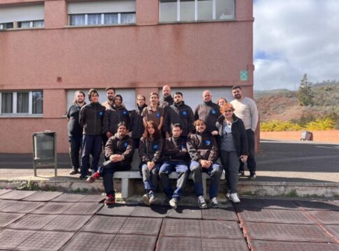 Visita a los trabajos de eficiencia energética en la Fundación Don Bosco