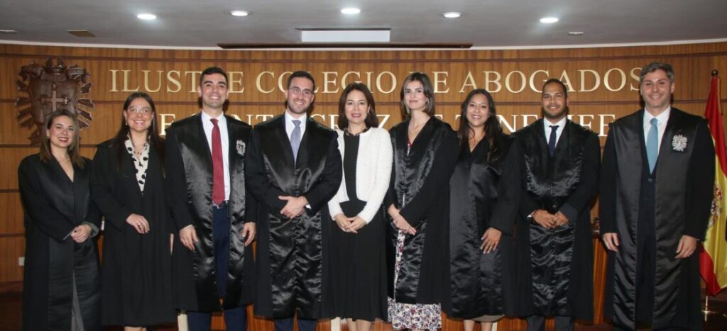 Renovación y liderazgo joven: la Agrupación de Jóvenes Abogados de Santa Cruz de Tenerife estrena su nueva Junta Directiva