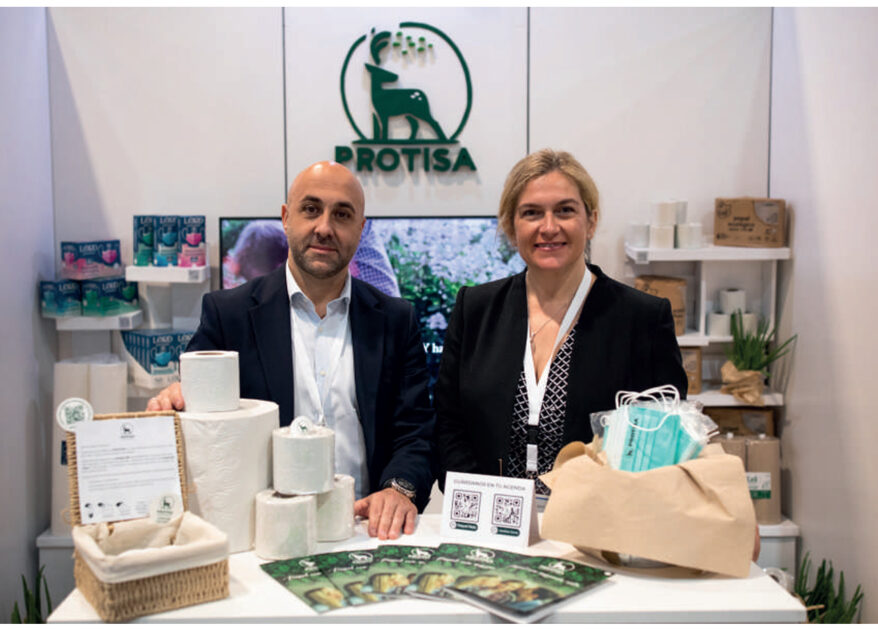 Raquel Malo: “Protisa ha implementado estrategias para fomentar la innovación y desarrollar nuevos productos a partir de papel reciclado”