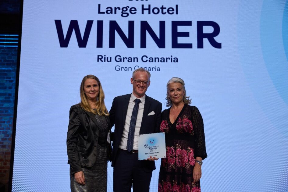 El Riu Palace Maspalomas y el Riu Gran Canaria entre los 100 mejores hoteles de 2025