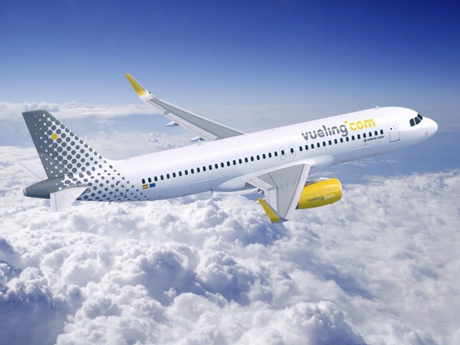 Vueling lidera la puntualidad en los aeropuertos de Gran Canaria, Tenerife y Lanzarote en febrero