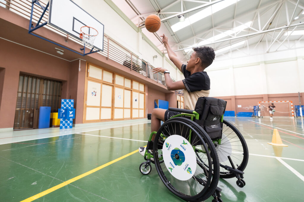 El deporte adaptado llega a los centros educativos de Canarias con Fundación DISA