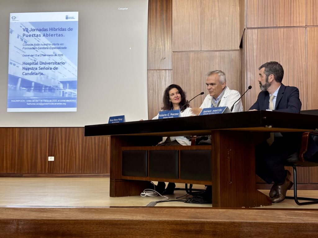 El Hospital La Candelaria da a conocer su oferta formativa especializada a más de sesenta graduados sanitarios