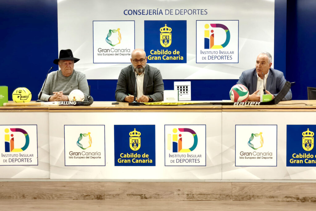 Hospitales Universitarios San Roque y la Asociación Clubes de Élite de GC presenta su acuerdo en el Gran Canaria Arena