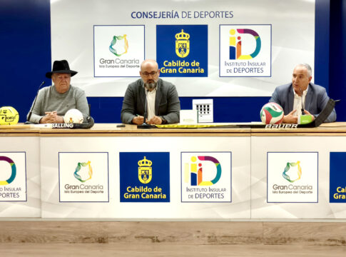 Hospitales Universitarios San Roque y la Asociación Clubes de Élite de GC presenta su acuerdo en el Gran Canaria Arena