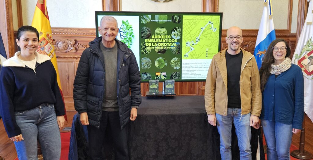 El consistorio villero edita una guía con los árboles más emblemáticos de centro urbano de La Orotava