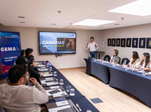 Proexca se reúne en Colombia con 16 empresas de animación para contarles las ventajas de Canarias