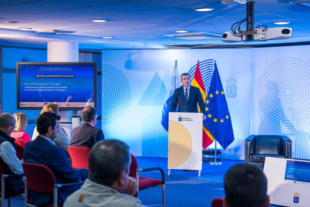 Manuel Domínguez impulsa ayudas a la transformación digital de la industria para mejorar la productividad