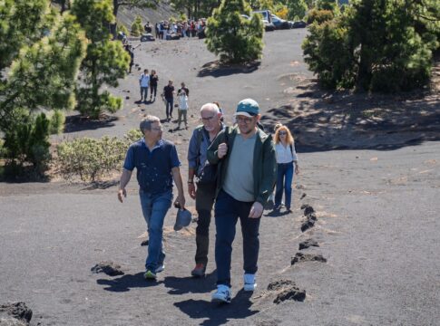 La inteligencia artificial acerca al público la erupción del volcán de La Palma