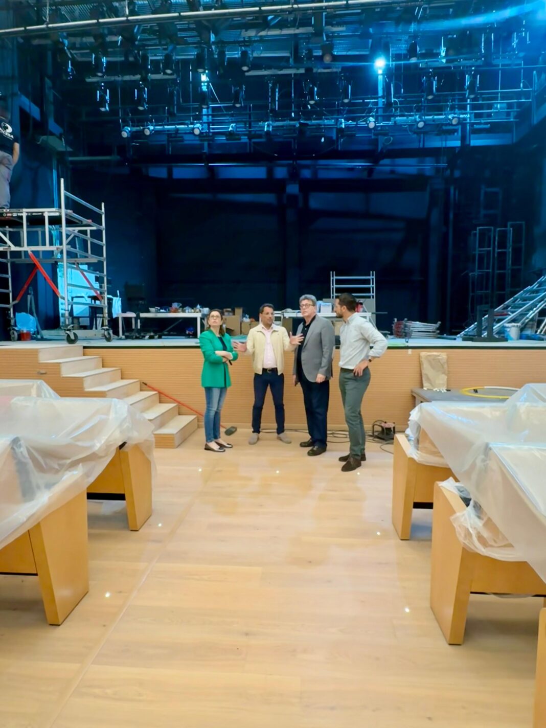 Ayuntamiento y Cabildo ultiman la rehabilitación del Teatro Cine Realejos, que reabrirá el próximo 13 de junio