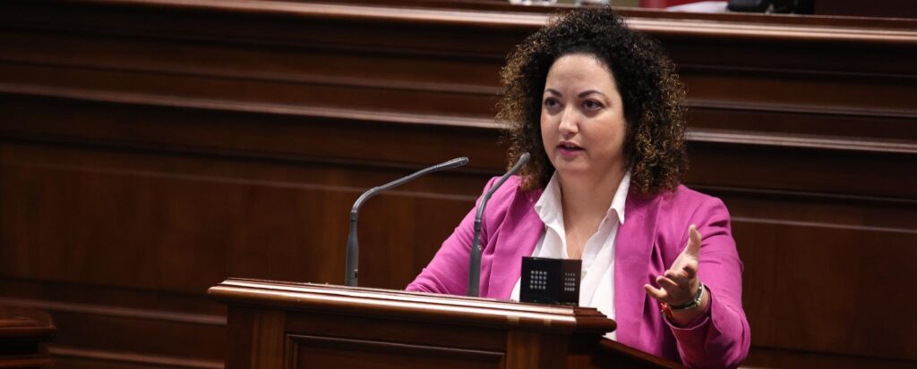 Jana González reivindica la necesidad de que el Estado transfiera los fondos para culminar el Convenio de Carreteras en Canarias