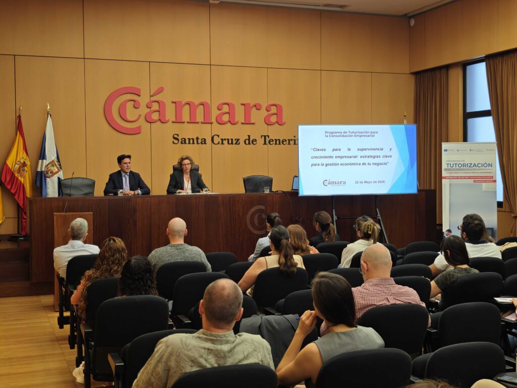 La Cámara reúne a medio centenar de personas en una jornada sobre la supervivencia y el crecimiento empresarial