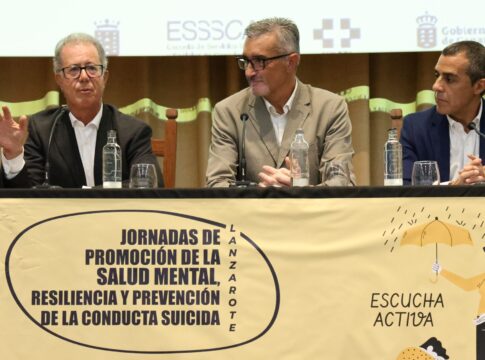Más de 250 profesionales se forman en las I Jornadas sobre Promoción de la Salud Mental, Resiliencia y Prevención de la Conducta Suicida de Lanzarote
