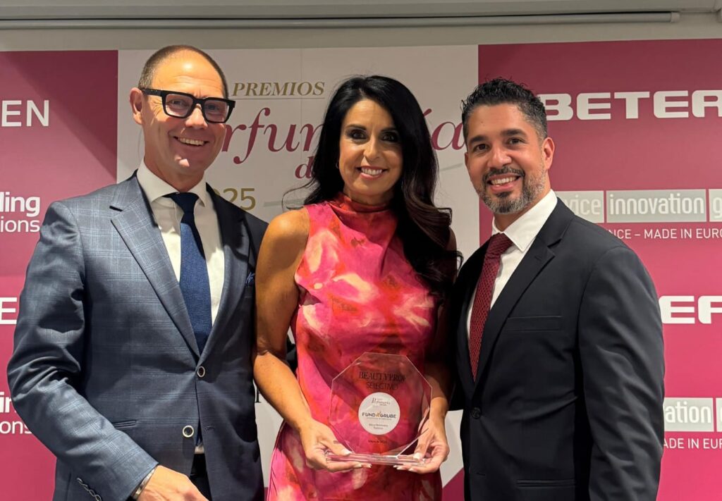 Fund Grube recibe por tercer año consecutivo el premio a la Mejor Perfumería Turística