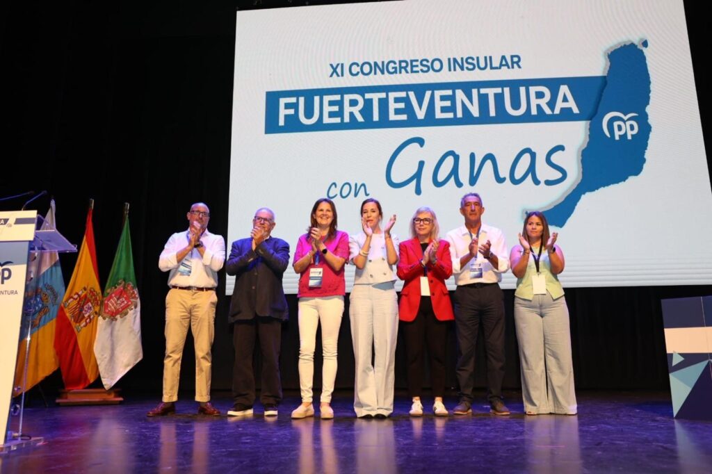 Jessica de León asume la presidencia del PP de Fuerteventura con el respaldo del 98,2 %  de los votos emitidos en el XI Congreso Insular
