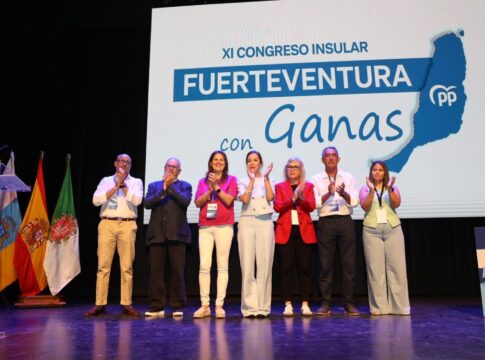 Jessica de León asume la presidencia del PP de Fuerteventura con el respaldo del 98,2 %  de los votos emitidos en el XI Congreso Insular