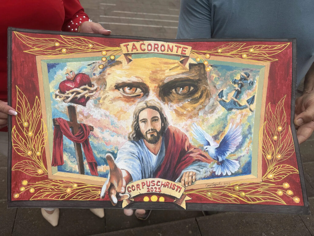 Comienzan los trabajos de elaboración de la alfombra principal del Corpus Christi 2025