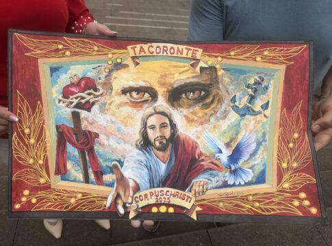 Comienzan los trabajos de elaboración de la alfombra principal del Corpus Christi 2025