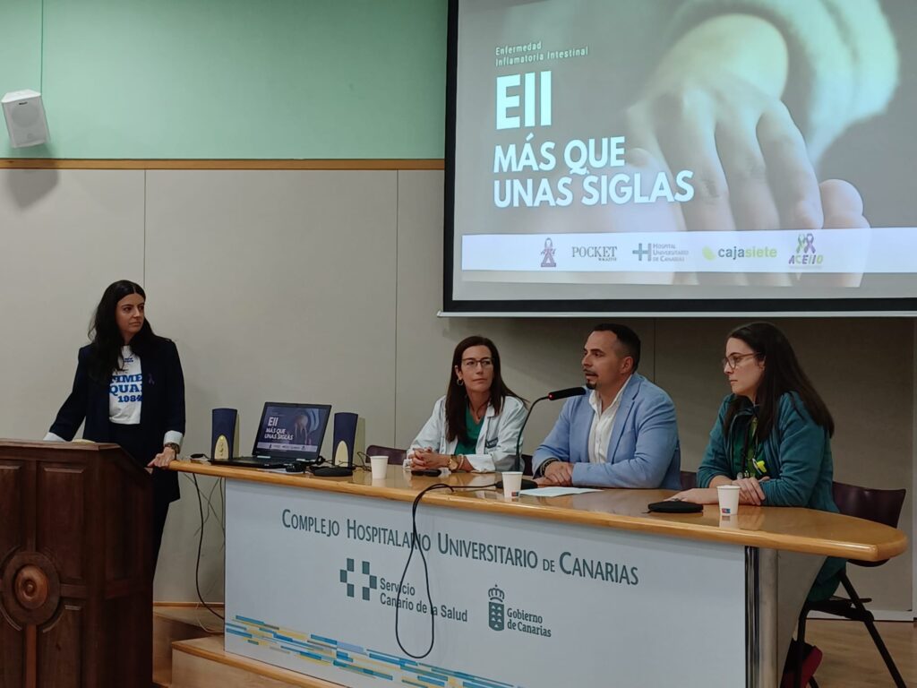 El Hospital Universitario de Canarias acoge las jornadas “EII: más que unas siglas” para visibilizar la Enfermedad Inflamatoria Intestinal