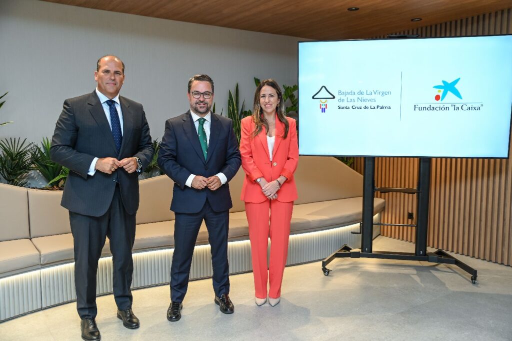 La Fundación “la Caixa” y CaixaBank reafirman su apoyo a la Bajada de la Virgen de las Nieves
