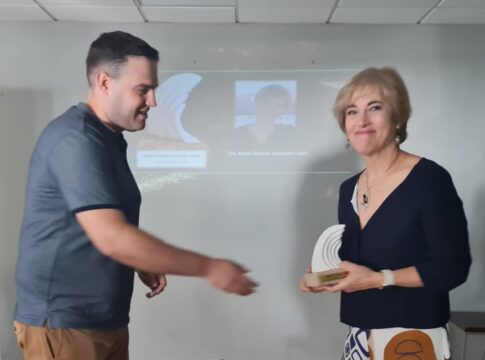 La investigadora de ECOAQUA Marisol Izquierdo recibe el Galardón Océanos 2025 que concede la Sociedad Atlántica de Oceanógrafos (SAO)