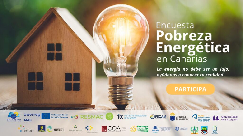 FECAM y el Instituto Tecnológico de Canarias lanzan una encuesta para conocer el alcance de la pobreza energética en Canarias