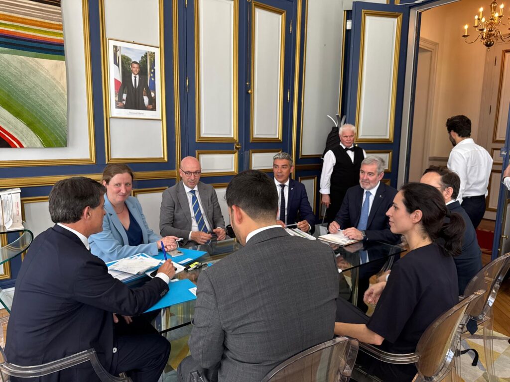 Canarias recaba el apoyo de Francia en sus demandas ante la UE para incrementar la ficha financiera del POSEI