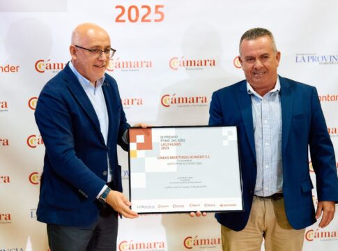 Líneas Romero, reconocida con el accésit en Sostenibilidad en los Premios Pyme del Año Las Palmas 2025