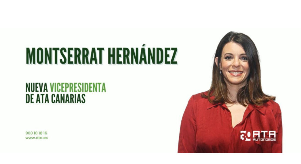 Montserrat Hernández, nueva vicepresidenta de ATA Canarias