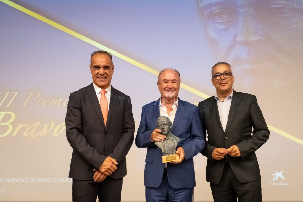 Juan Miguel Sanjuán, Premio Bravo Murillo por su visión del REF vinculada a la competitividad, la inversión y la cohesión económica y social de Canarias