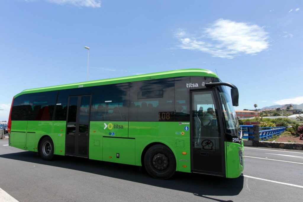 Titsa adapta sus sistemas embarcados a la tecnología 4G con fondos Next Generation