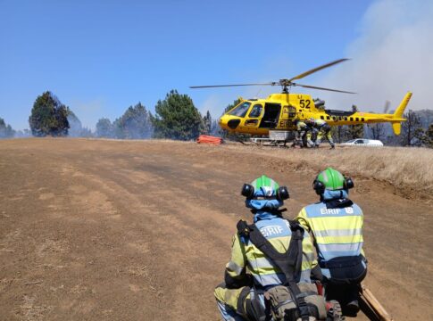 El incendio de El Hierro evidencia la importancia de las labores preventivas y del refuerzo aéreo en la lucha contra el fuego