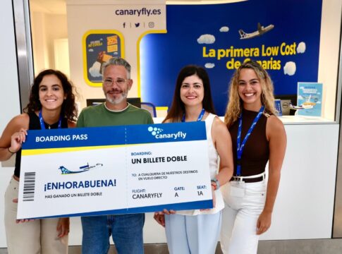 Canaryfly alcanza los cinco millones de pasajeros y se consolida como pieza clave en la conectividad interinsular