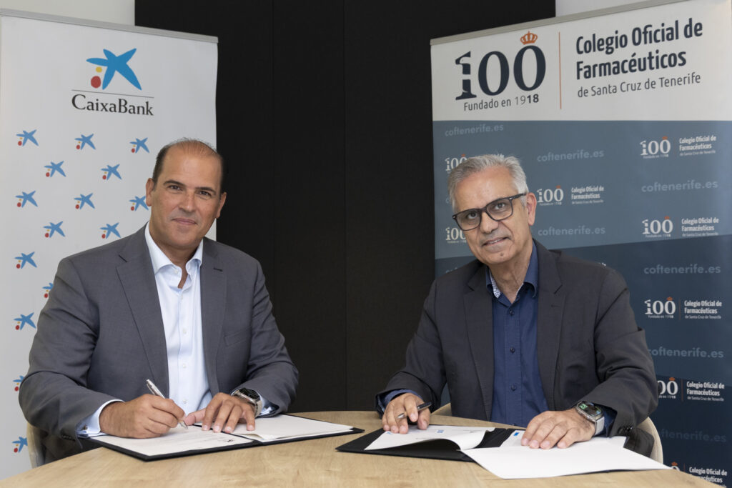CaixaBank y el Colegio de Farmacéuticos de Santa Cruz de Tenerife refuerzan su alianza