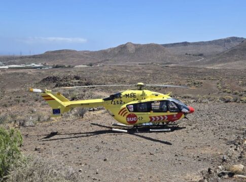 Sanidad invierte 39 millones de euros en una nueva flota de helicópteros para el SUC que incluye uno con base en Fuerteventura