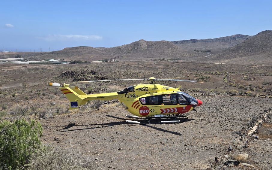 Sanidad invierte 39 millones de euros en una nueva flota de helicópteros para el SUC que incluye uno con base en Fuerteventura