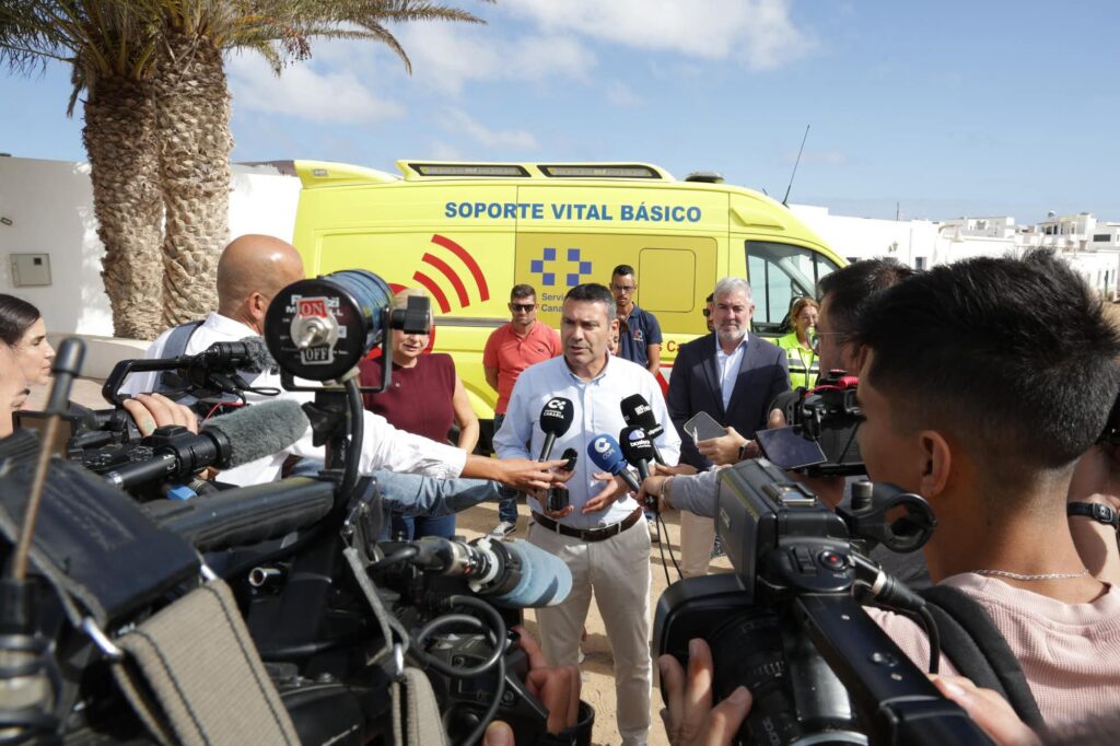 La Graciosa recibe más de un millón de euros para mejorar su Servicio de Urgencias Canario