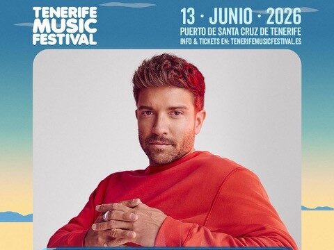 Tenerife Music Festival vuelve con Pablo Alborán como primer artista confirmado