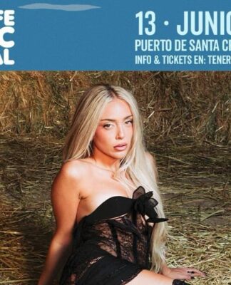 Ana Mena y El Arrebato se suman al cartel del Tenerife Music Festival 2026